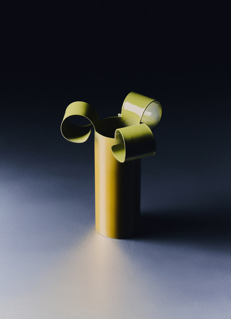 Enamora Vase - Mustard Moss