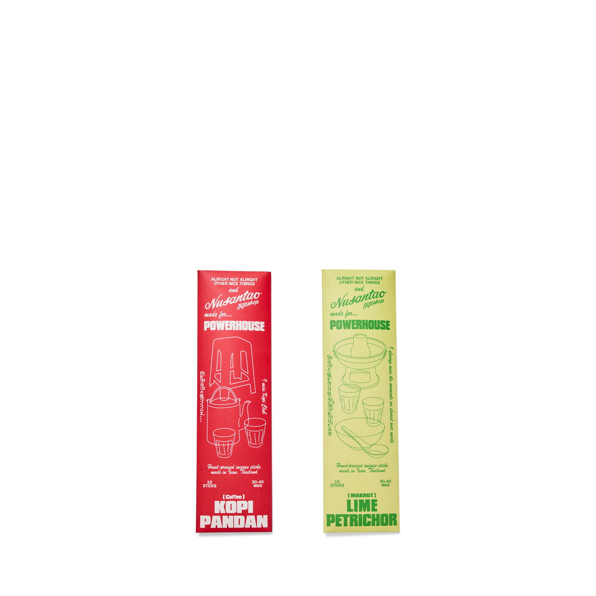 Kopi & Pandan Incense