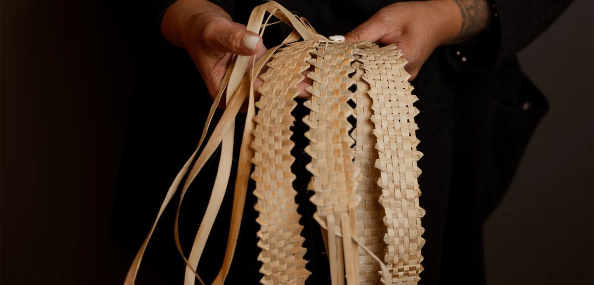 Langafonua 'a Fafine Tonga Pandanus Mat - 02