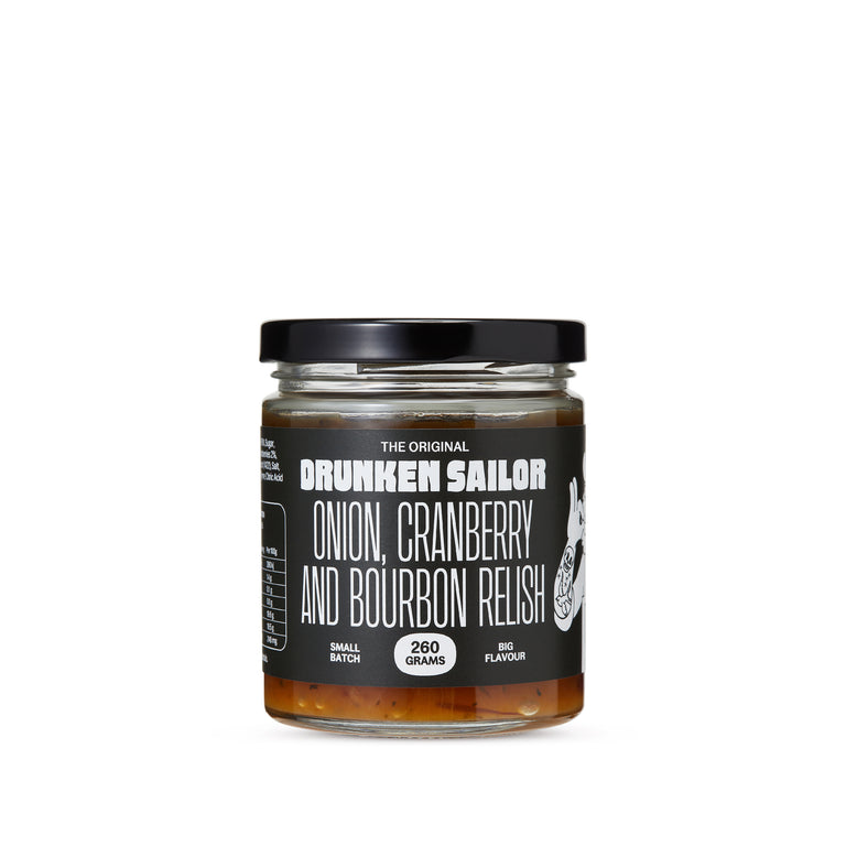 Onion, Cranberry & Bourbon Relish