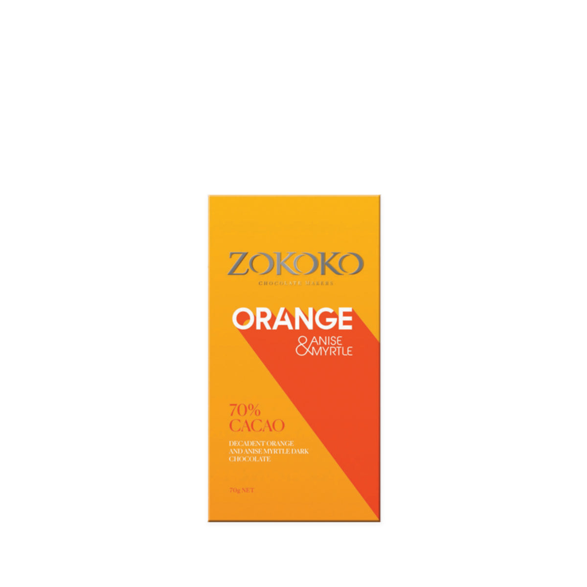 Orange & Anise Myrtle Chocolate Bar