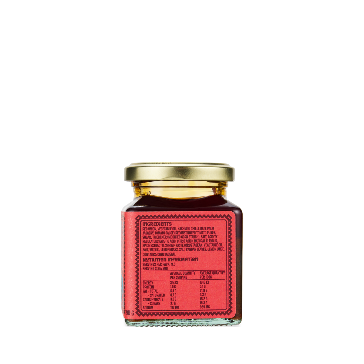 RED SAMBAL - Stir Fry & Dipping Sauce