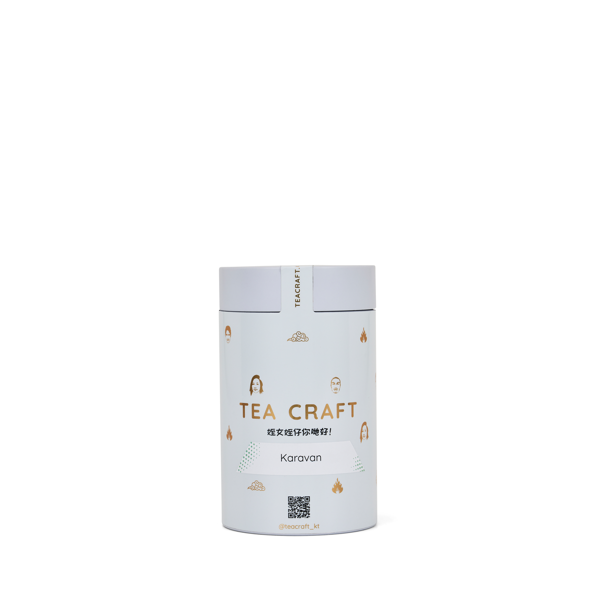 Tea Craft’s signature blend of black tea, green tea, peppermint, rose, bergamot oil and orange oil.