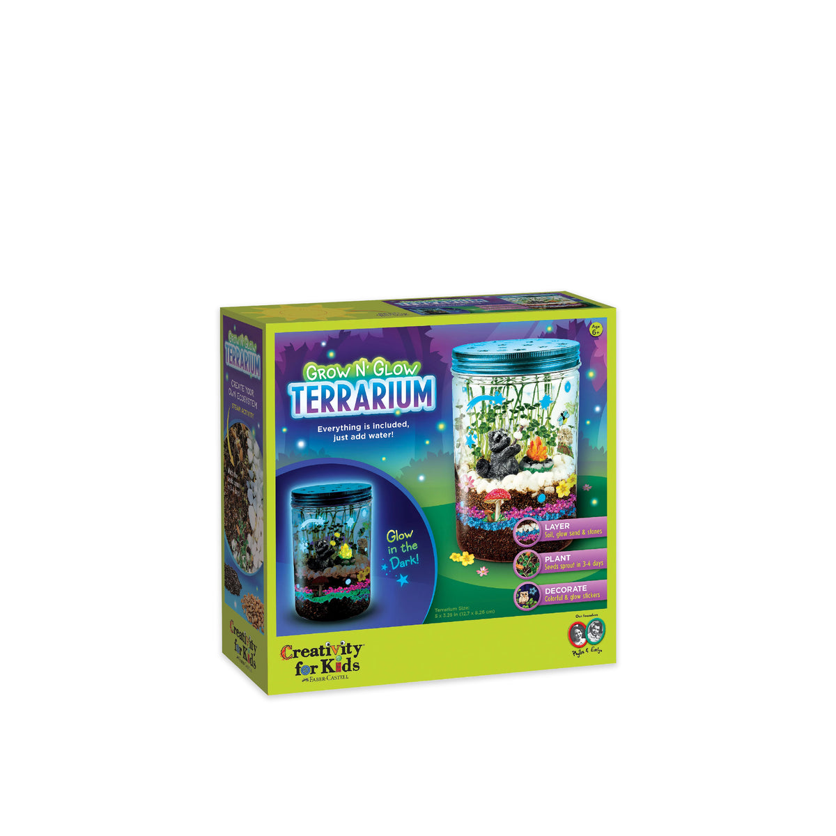 Grow and Glow Terrarium